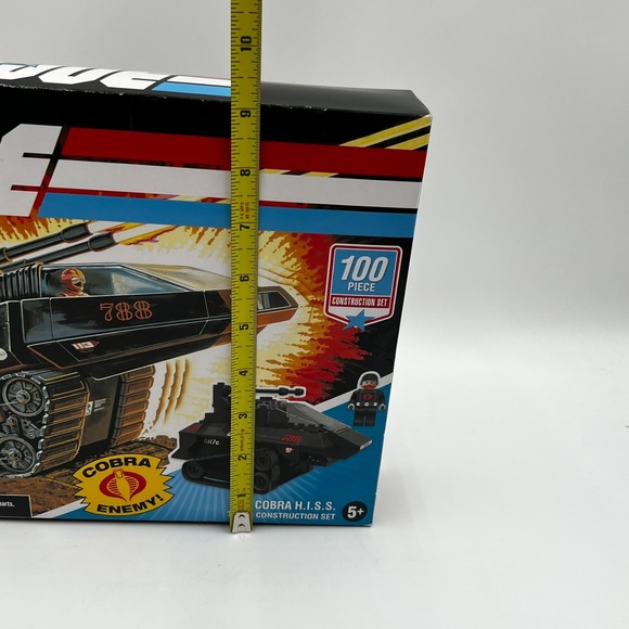 GI Joe - Cobra H.I.S.S. Tank 100 Piece Construction Set - Hasbro/Forever Clever - Picture 9 of 9